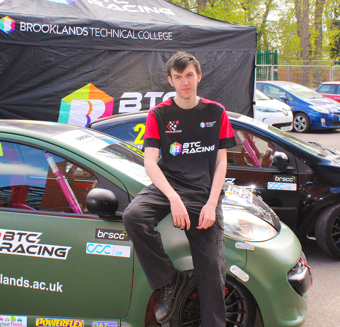 BTC Racing 2026 Premium Team Tee - Black and Red